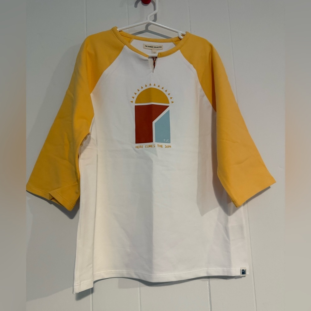 The Sunday‎ Collective 10-11Y unisex shirt 3/4 sleeve